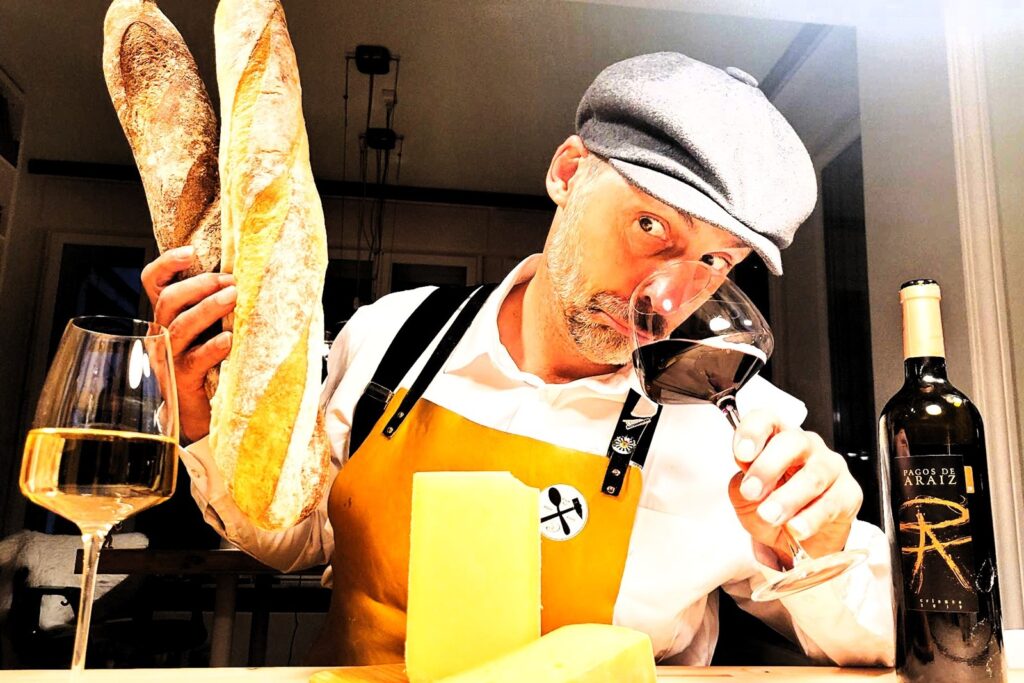 Fritze Brinkhoffs probiert Wein
